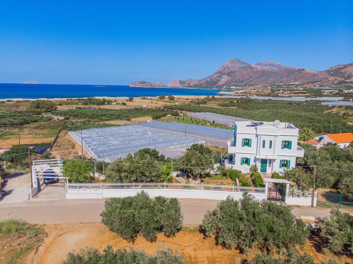 Villa Smaragdi Falasarna Exterior foto