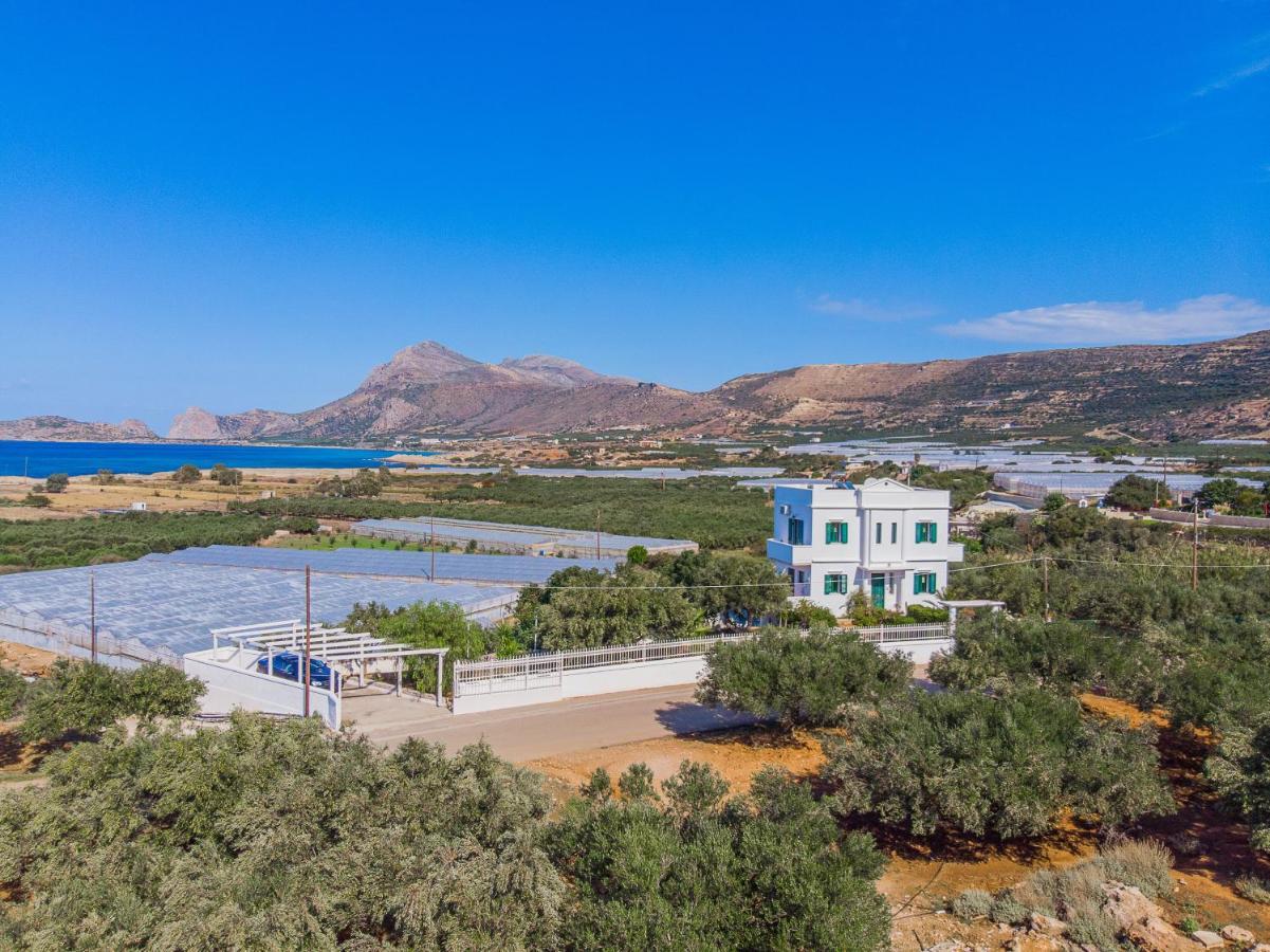 Villa Smaragdi Falasarna Exterior foto