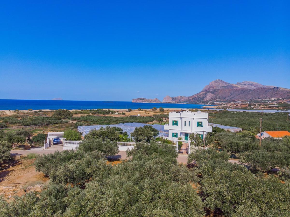 Villa Smaragdi Falasarna Exterior foto